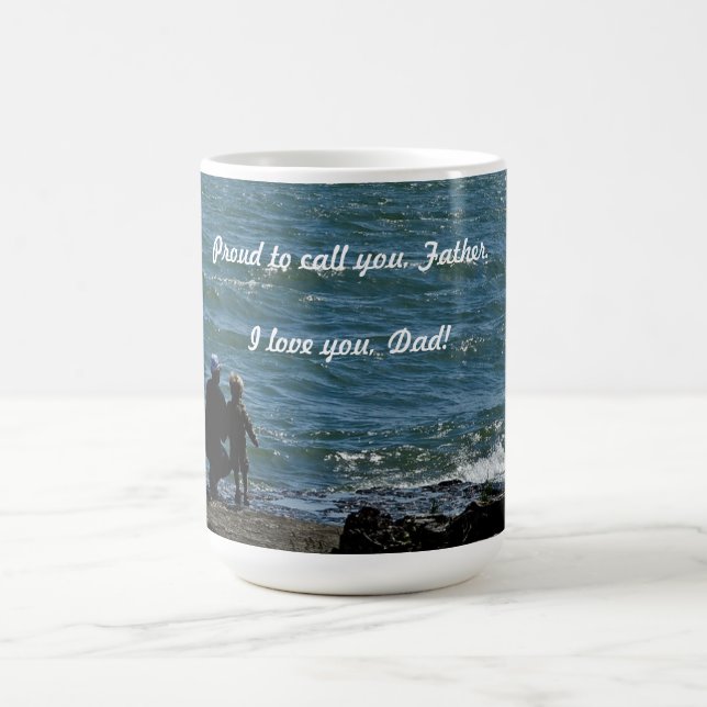 Taza del océano para el papá (Centro)