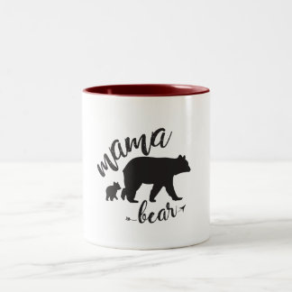 Taza del oso de la mamá