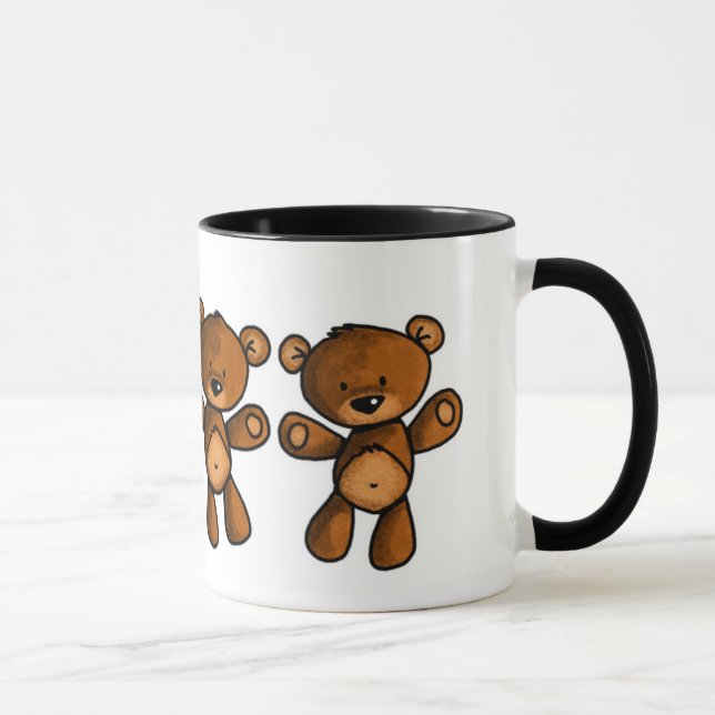 taza del oso marrón (Derecha)