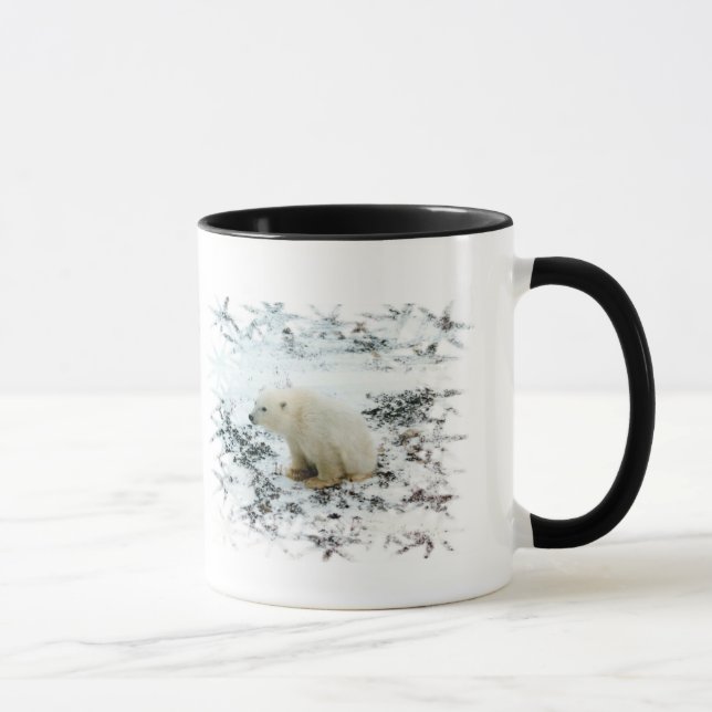 Taza del oso polar del bebé (Derecha)