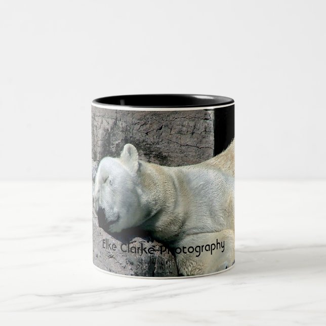 Taza del oso polar el dormir (Centro)