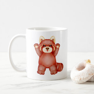 Taza del Oso Rojo Lindo – Taza de Café del Oso de