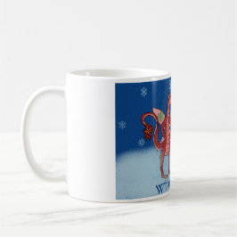 Taza del país de las maravillas del invierno