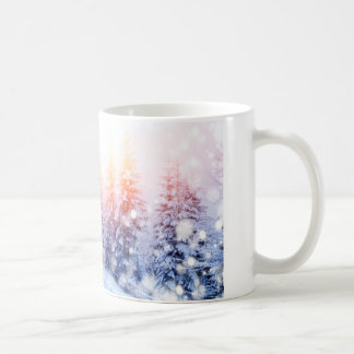 Taza del país de las maravillas del invierno