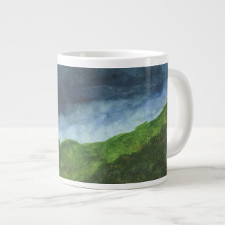 taza del paisaje