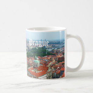 Taza del paisaje urbano de Praga
