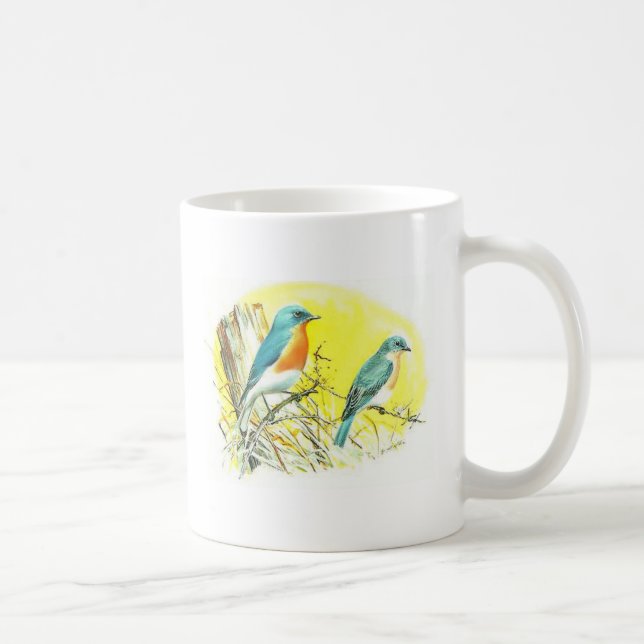 Taza del pájaro - Bluebird (Derecha)