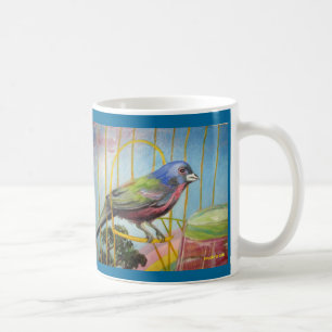 Taza del pájaro del arco iris