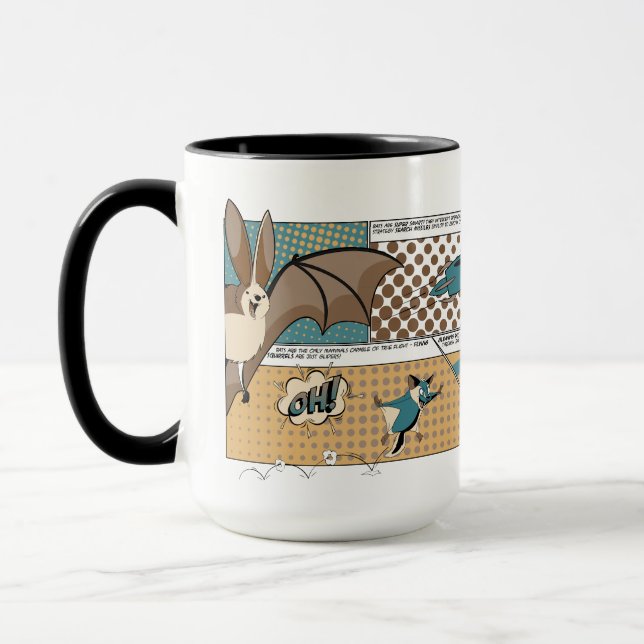 Taza del palo del super héroe (Izquierda)