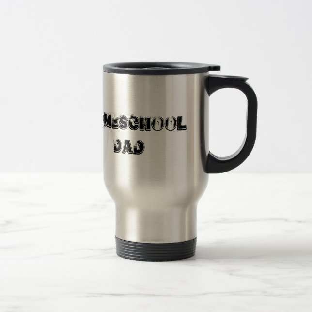 Taza del papá de Homeschool (Derecha)