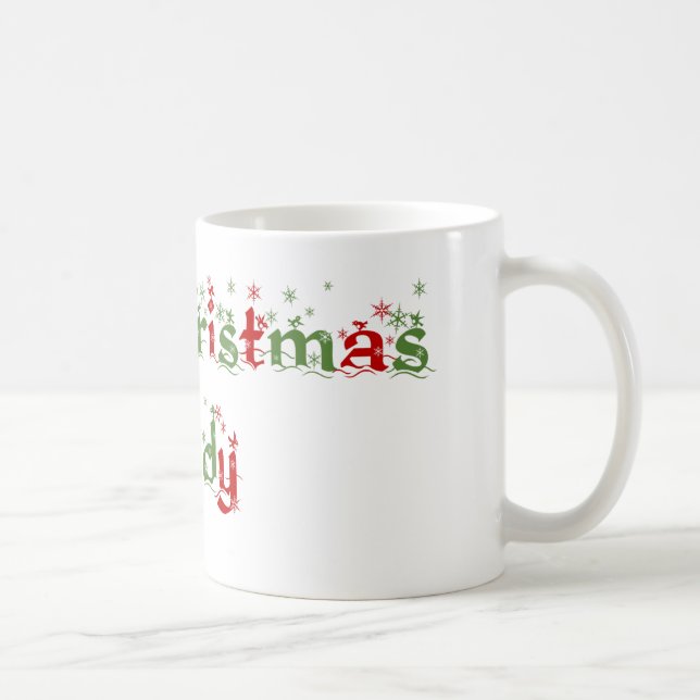 Taza del papá de las Felices Navidad (Derecha)