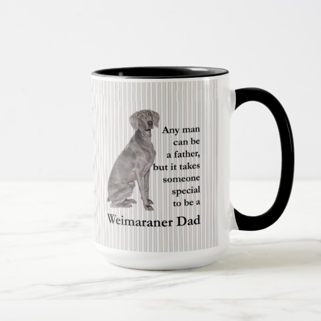 Taza del papá de Weimaraner (Derecha)