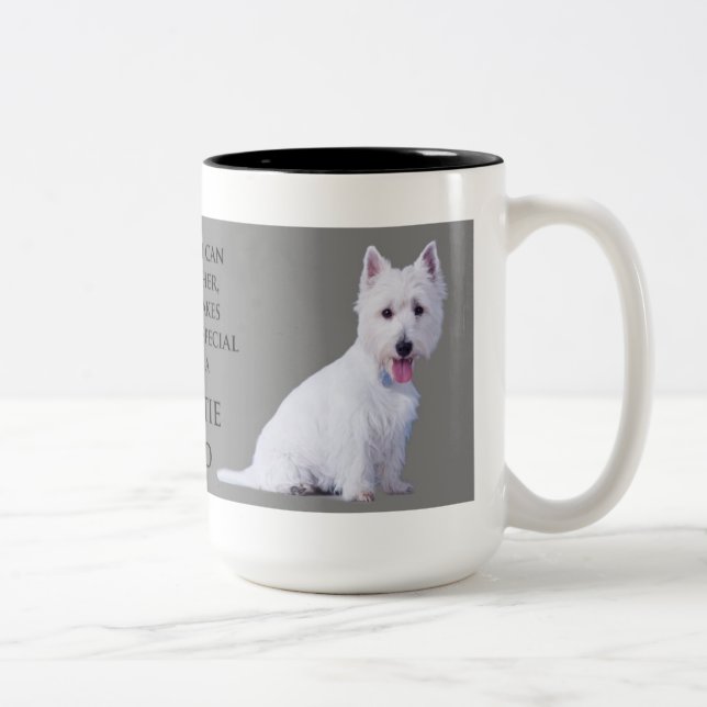 Taza del papá de Westie (Derecha)