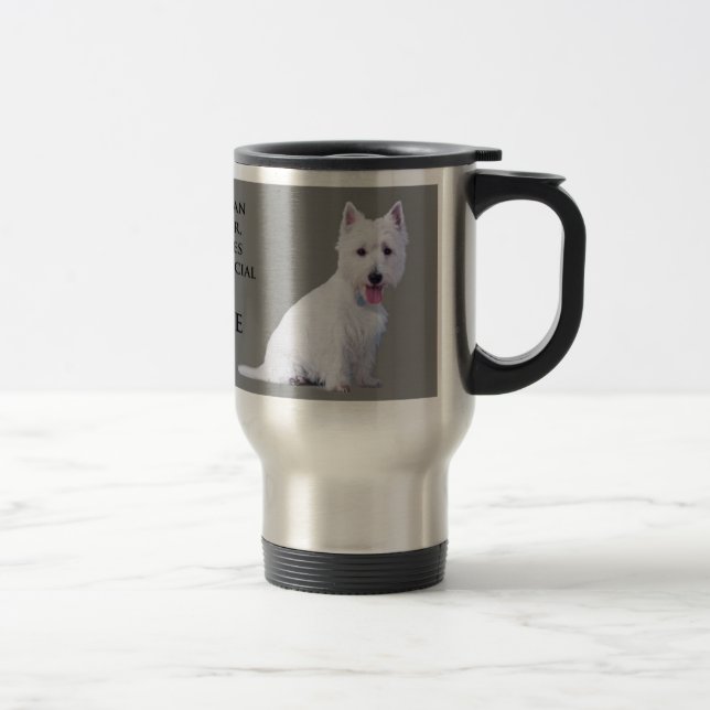 Taza del papá de Westie (Derecha)
