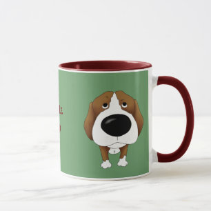 Taza del papá del beagle