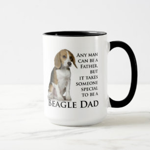 Taza del papá del beagle
