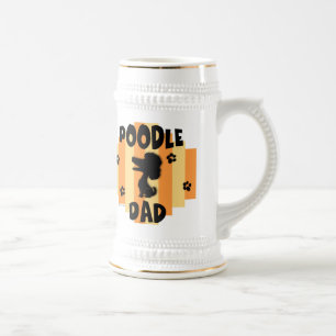 Taza del papá del caniche
