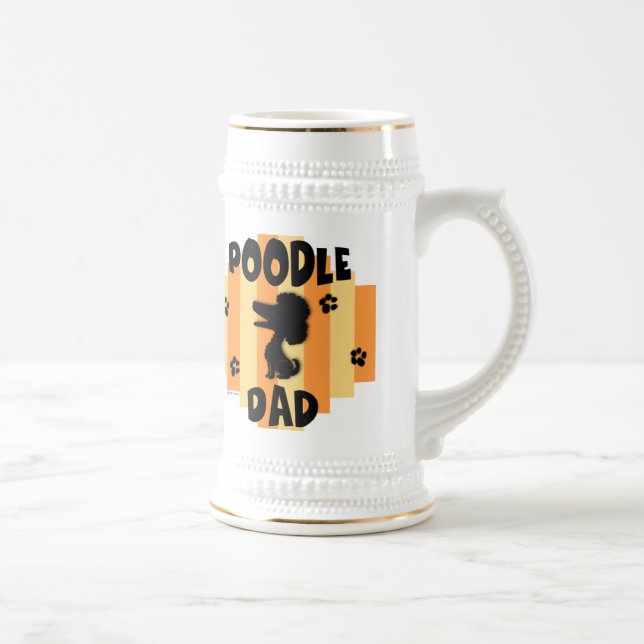 Taza del papá del caniche (Derecha)
