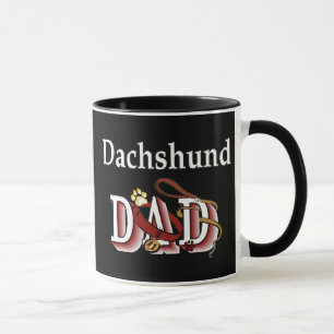 Taza del papá del Dachshund