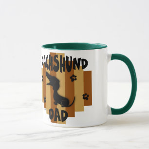 Taza del papá del Dachshund