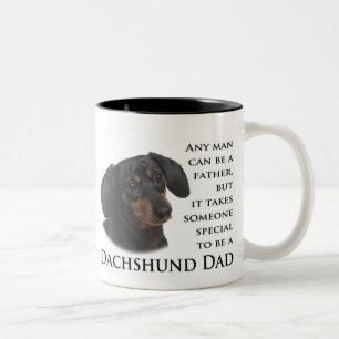 Taza del papá del Dachshund