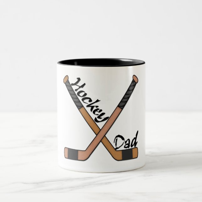 Taza del papá del hockey (Centro)