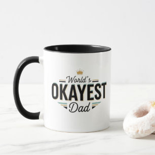 Taza del Papá Más o Menos del Mundo