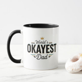 Taza del Papá Más o Menos del Mundo