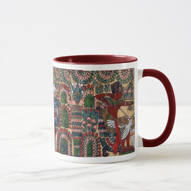 Taza del papiro de Archer del egipcio por S (Derecha)
