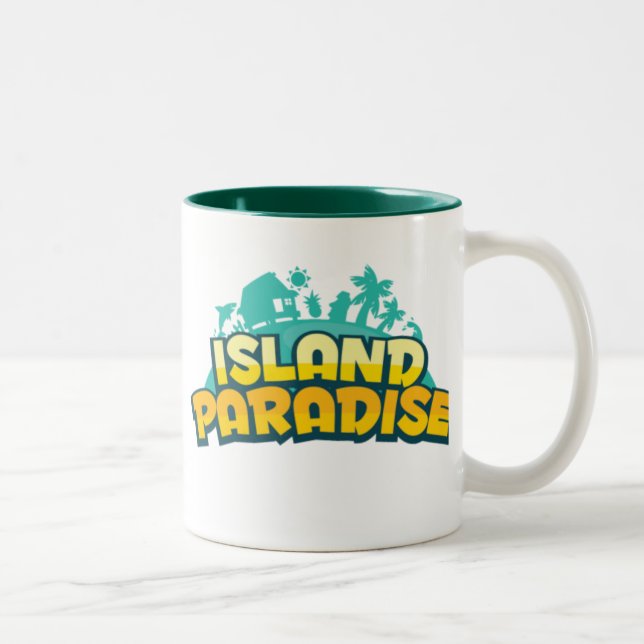Taza del paraíso de la isla (Derecha)