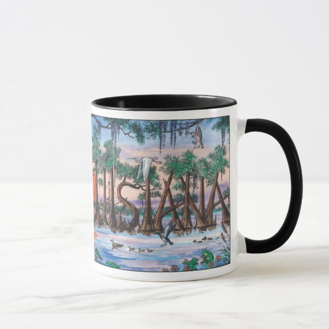 Taza del paraíso de Luisiana Sportman (Derecha)