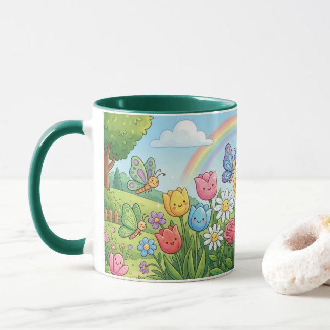 Taza del parque divertido (Con donut)