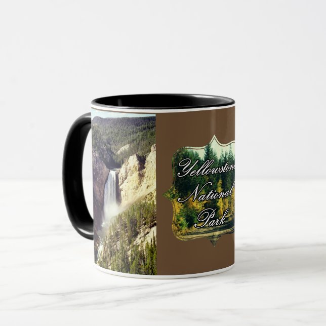 Taza del parque nacional de Yellowstone (Anverso izquierdo)