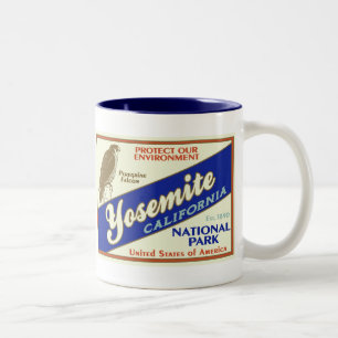 Taza del parque nacional de Yosemite