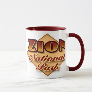 Taza del parque nacional de Zion