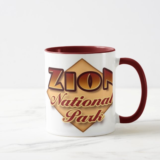 Taza del parque nacional de Zion (Derecha)