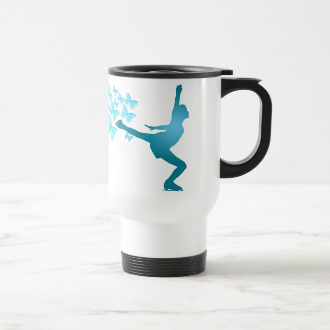 taza del patinaje de hielo del butterflyskater (Derecha)
