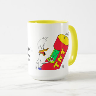 Taza del pato de la arcada de TNT