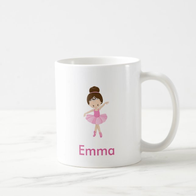 Taza del pelo de Brown de la corona de la (Derecha)