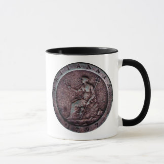 Taza del penique del "cartwheel" de 1797