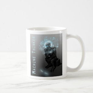 Taza del pensador de la máquina