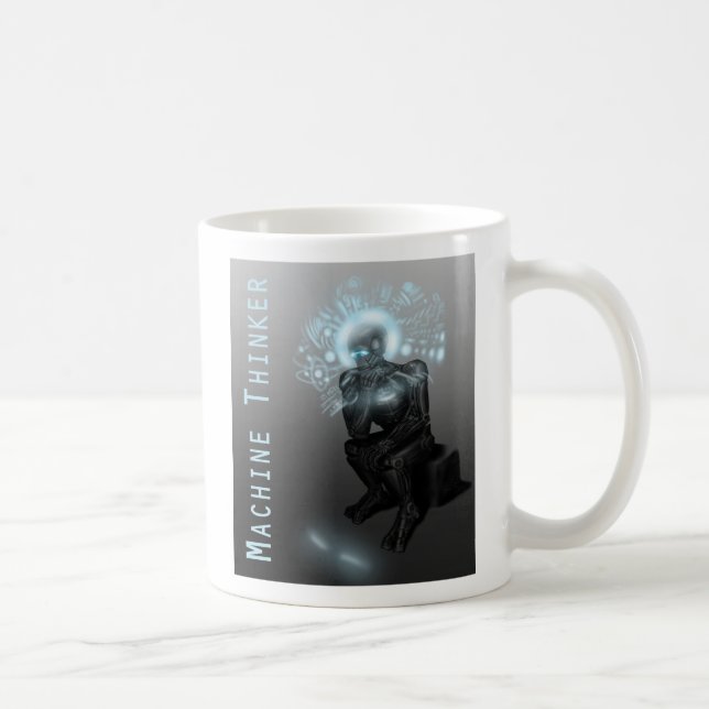 Taza del pensador de la máquina (Derecha)