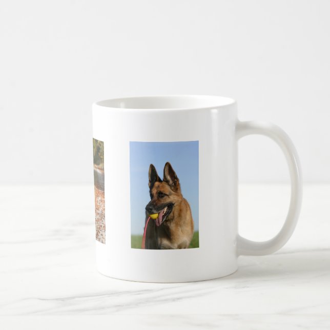 Taza del perro de pastor alemán (Derecha)