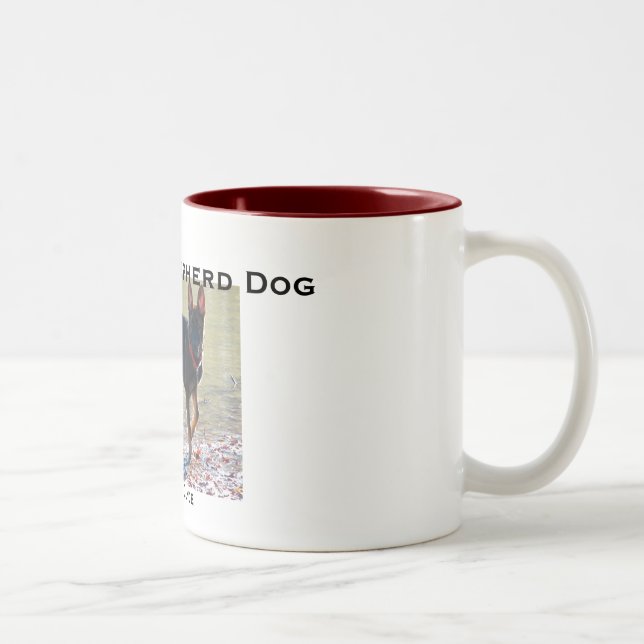 Taza del perro de pastor alemán (Derecha)