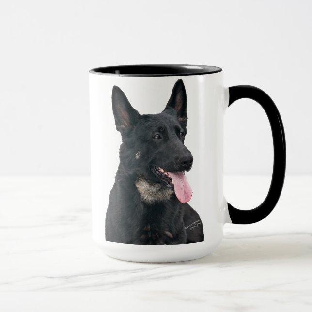 Taza del perro de pastor alemán (Derecha)