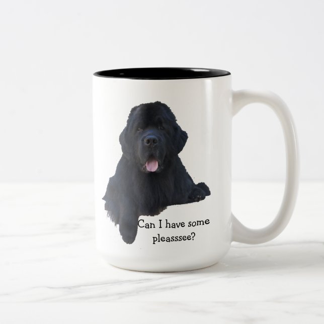 Taza del perro de Terranova (Derecha)