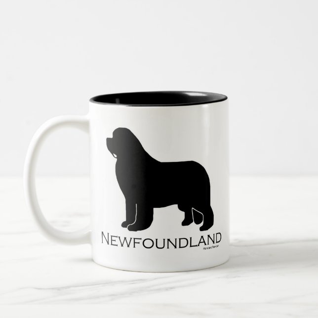 Taza del perro de Terranova (Izquierda)