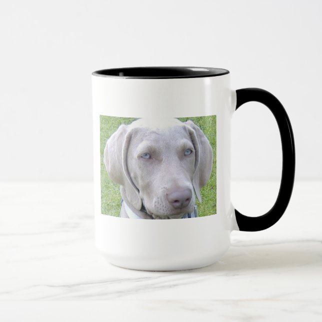 Taza del perro de Weimaraner (Derecha)