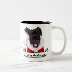 Taza del perro del día de fiesta