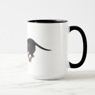 taza del perro largo del dachshund '